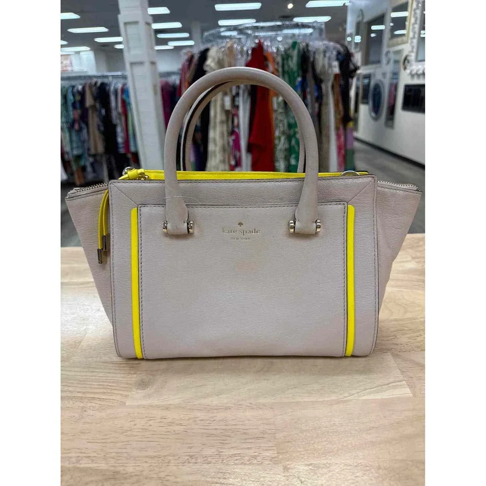 Kate Spade Beige Garrett Street Small Orley Preloved Handbag